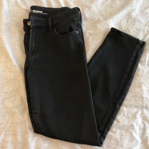 Black rockstar jeans